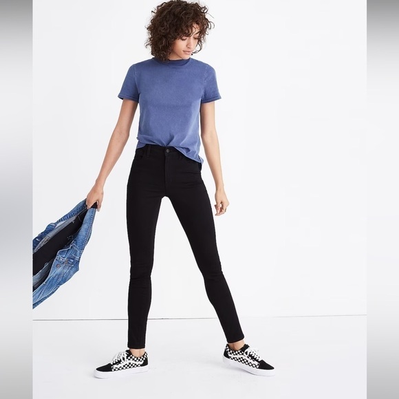 Madewell 27T  Roadtripper Jeans in Bennett Black - Picture 2 of 8